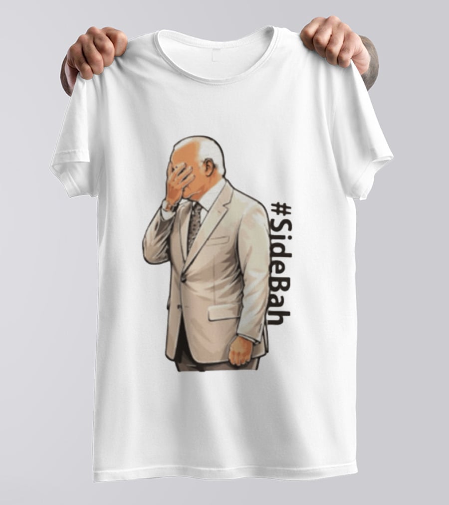 #SideBah Iconic Facepalm Suit T-Shirt