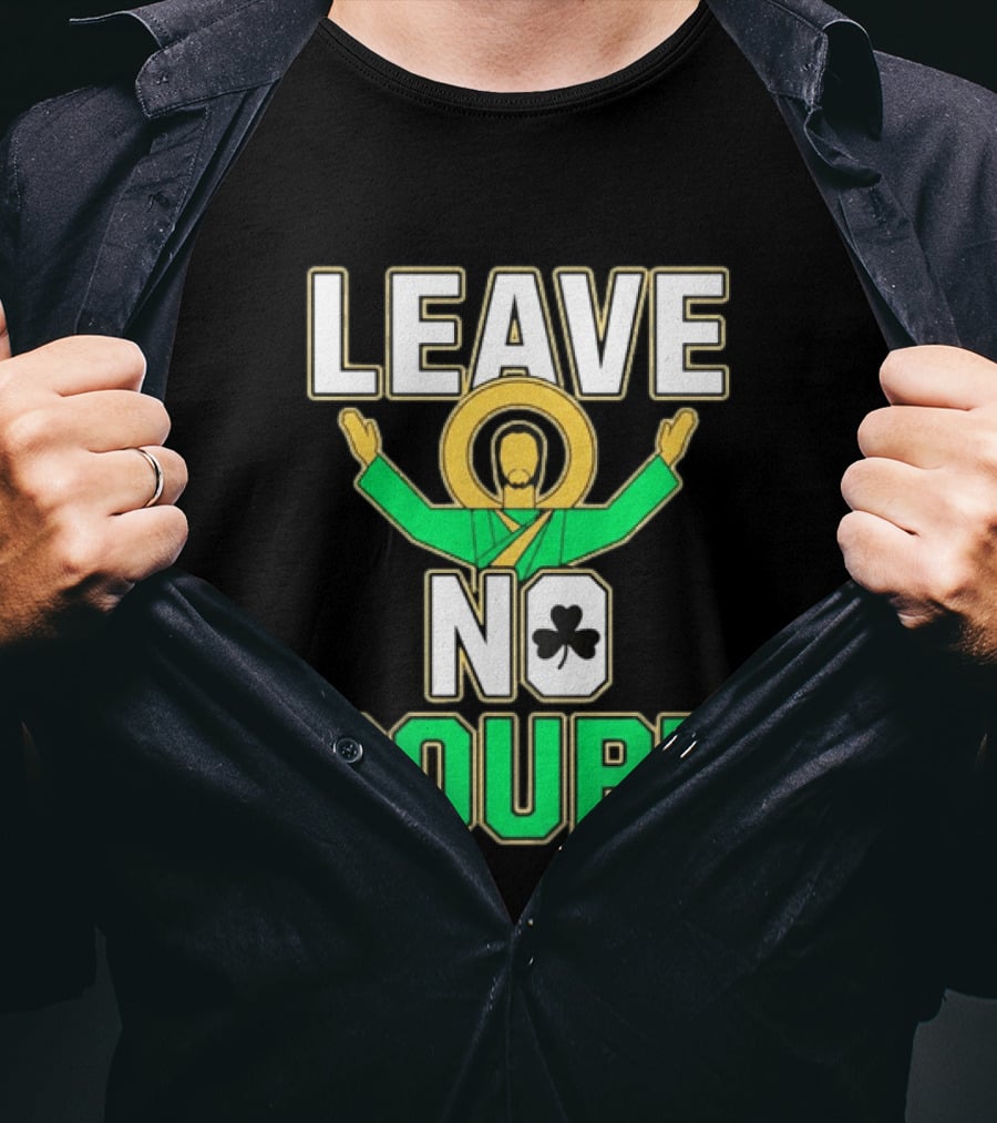 Notre Dame Leave No Doubt Irish Shamrock T-Shirt