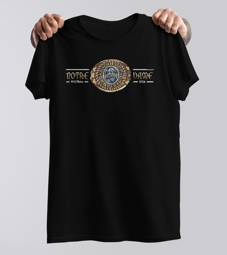 Notre Dame Football 2026 Tradition Ring T-Shirt