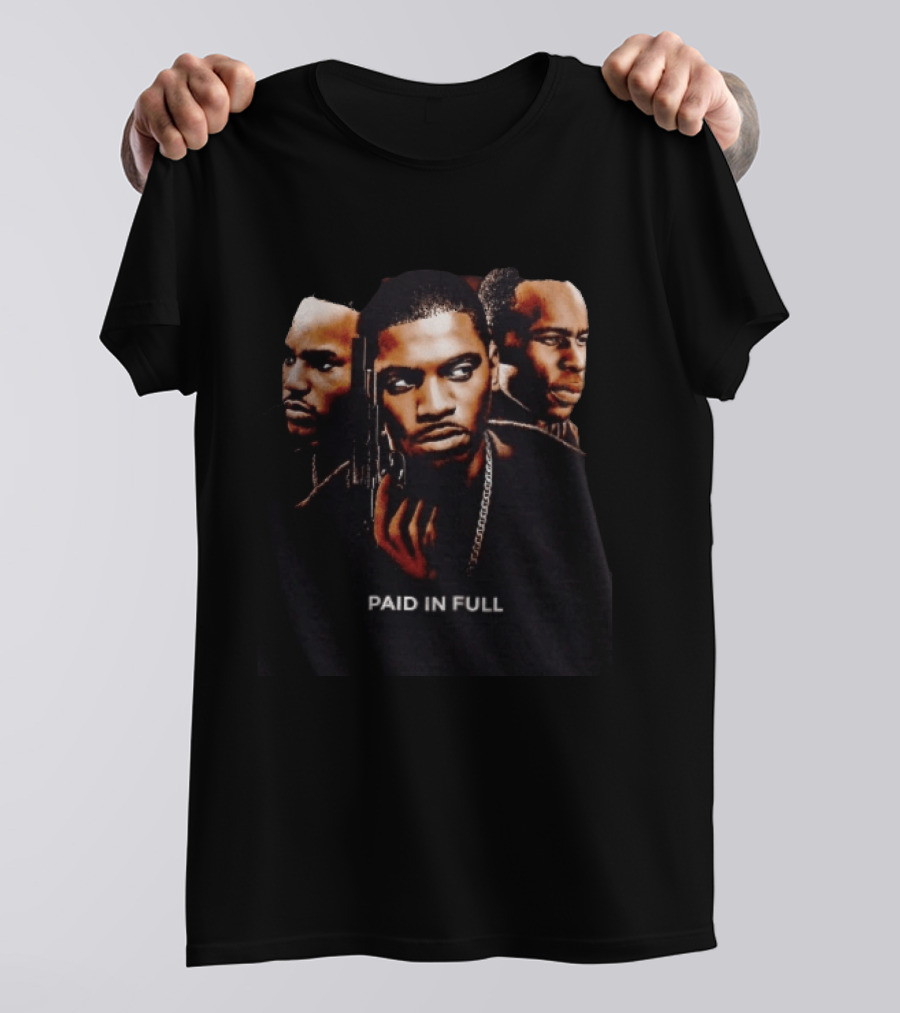 Paid In Full Cast Movie Characters Collection T-Shirt