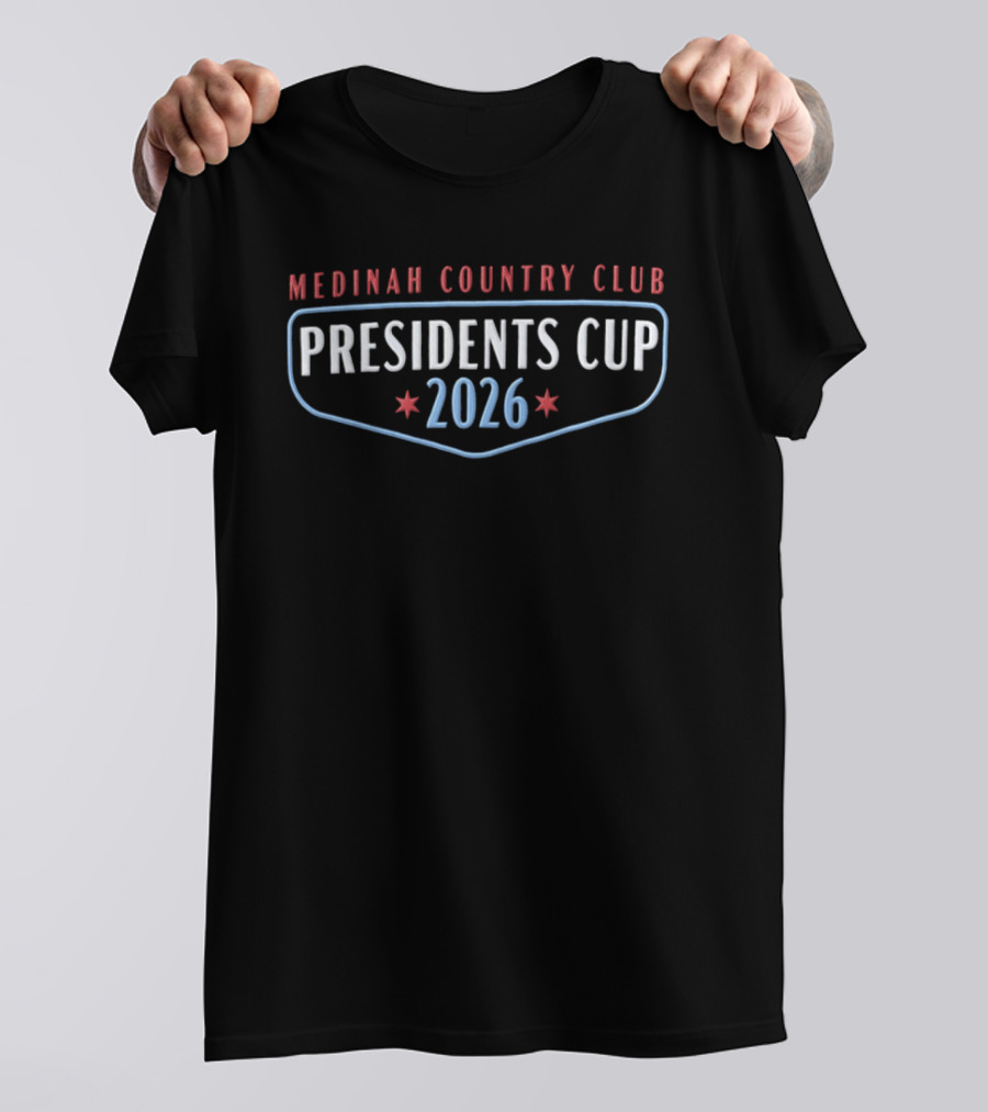 Presidents Cup 2026 Medinah Country Club Golf Event T-Shirt