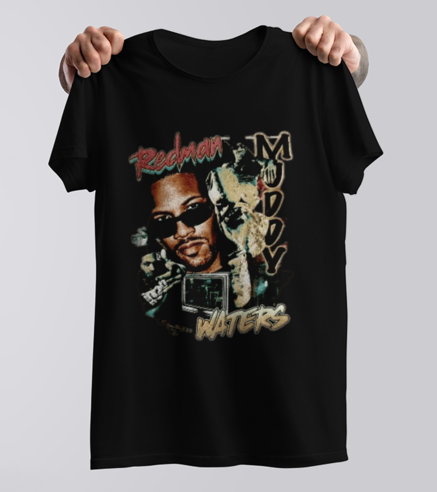 Redman Muddy Waters Vintage Hip Hop Album T-Shirt