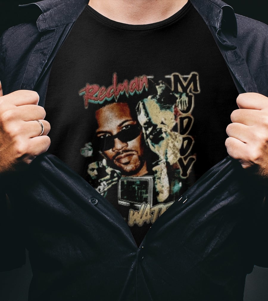 Redman Muddy Waters Vintage Hip Hop Album T-Shirt