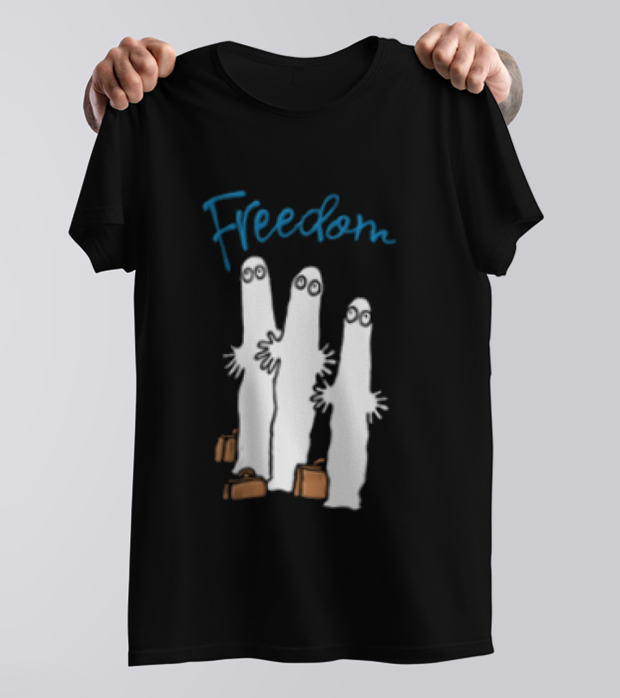 Freedom The Hattifatteners Adventure Exploration Characters T-Shirt