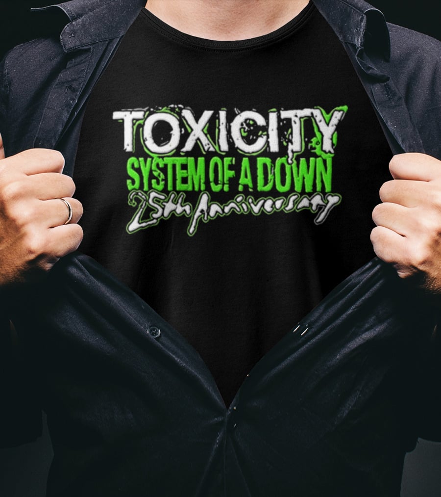 Toxicity System Of A Down 25th Anniversary Collection T-Shirt