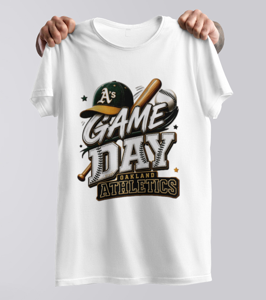 Oakland Athletics MLB Game Day A's Baseball 2026 T-Shirt