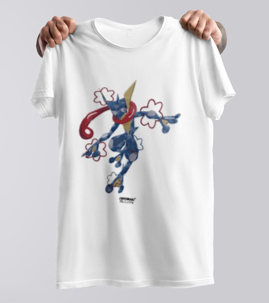 Inhuman Gureninja Pokemon Greninja Fan Art Collection T-Shirt