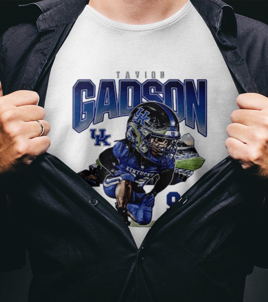 Tavion Gadson Kentucky Wildcats Football 94 UK T-Shirt