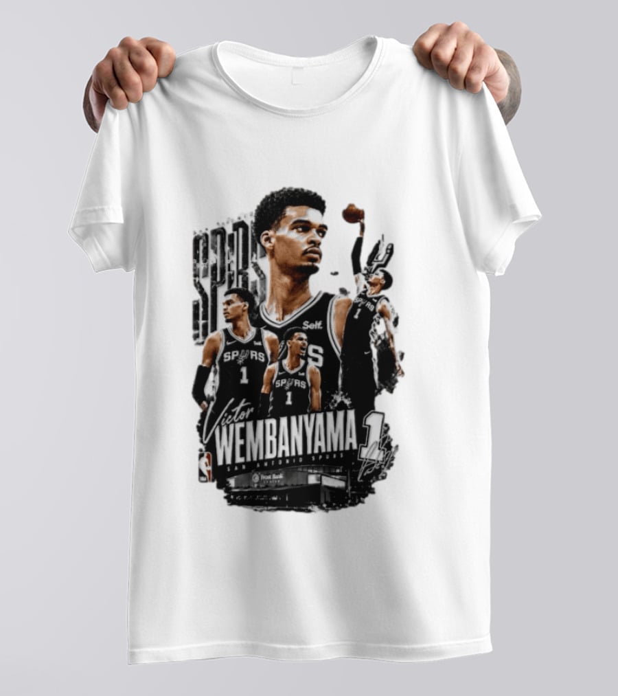Victor Wembanyama San Antonio Spurs NBA Basketball Self 1 T-Shirt