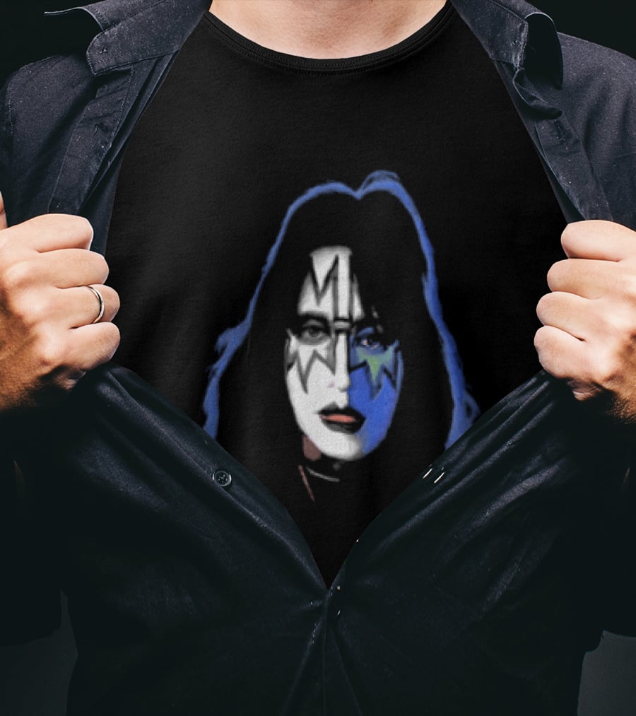 Ace Frehley Big Face Solo Album 2026 Face T-Shirt