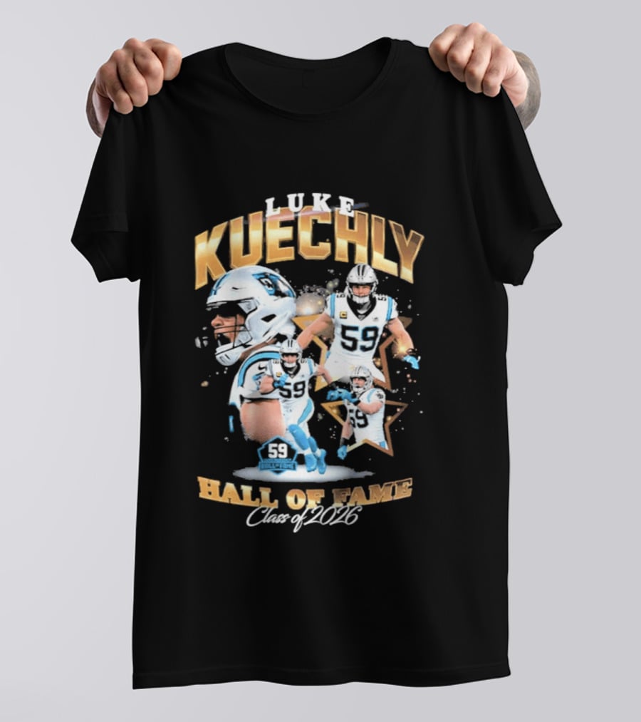 Luke Kuechly Panthers Hall Of Fame Class Of 2026 T-Shirt
