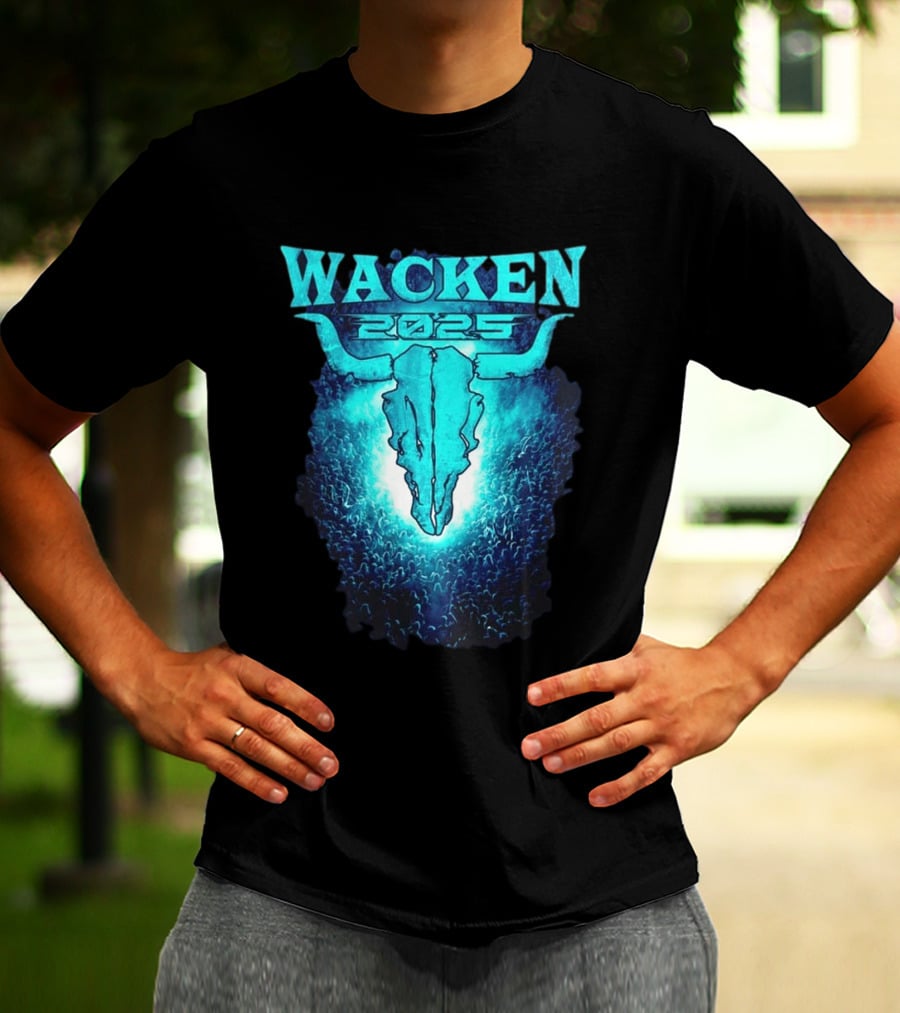 Wacken 2025 Festival Moshpit July 30 To August 2 Schleswig Holstein Germany T-Shirt
