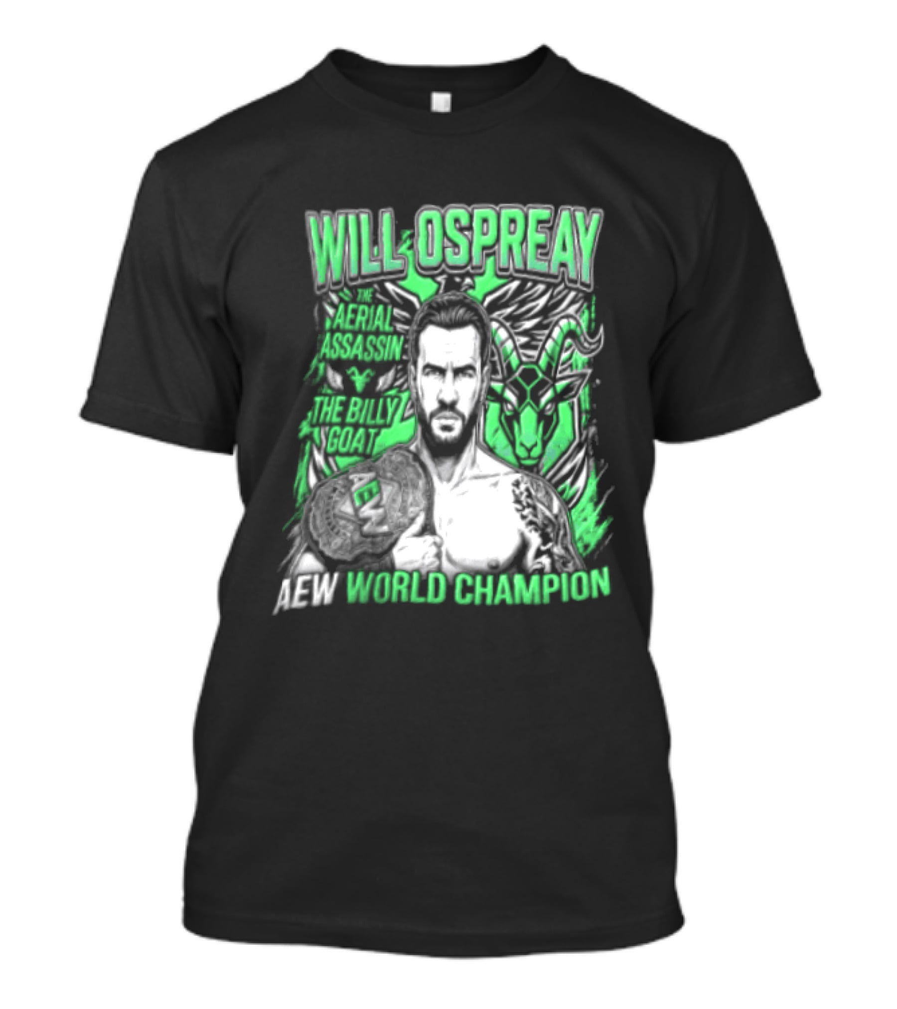 Will Ospreay Aerial Assassin Billy Goat World Champion T-Shirt