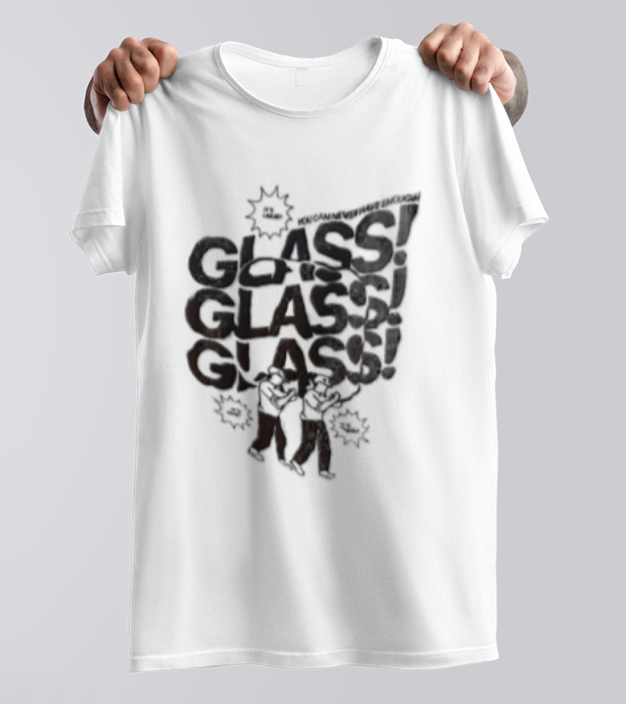 Glass Liquid You Can Never Have Enough Pizza Slice Bubbles T-Shirt
