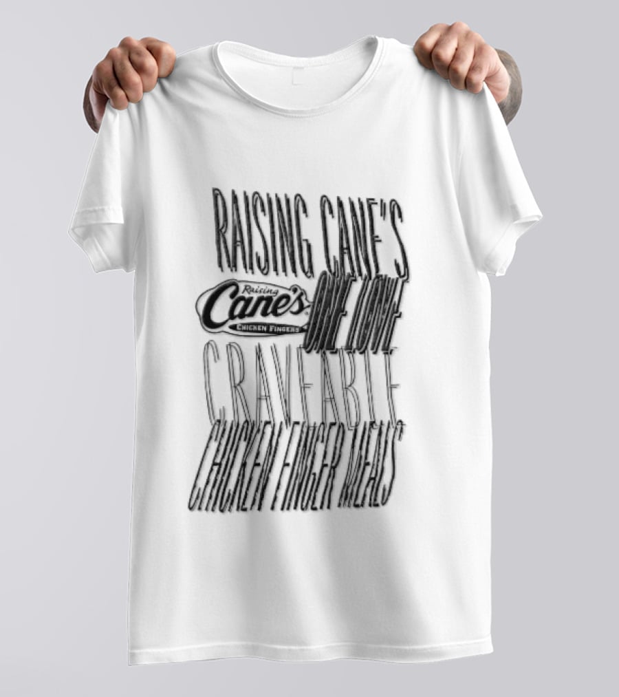 Raising Cane's One Love Craveable Chicken Finger Meals T-Shirt
