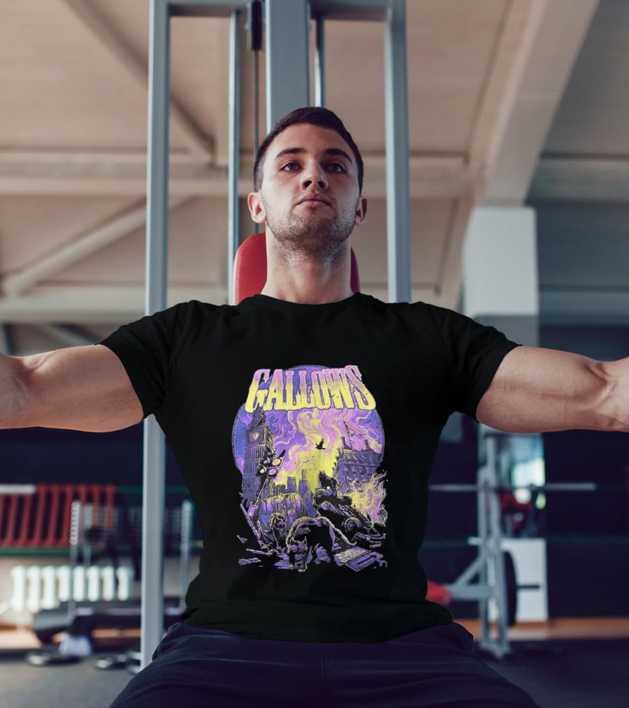 Gallows Orchestra Of Wolves Big Ben Chaos By Dan Mumford T-Shirt