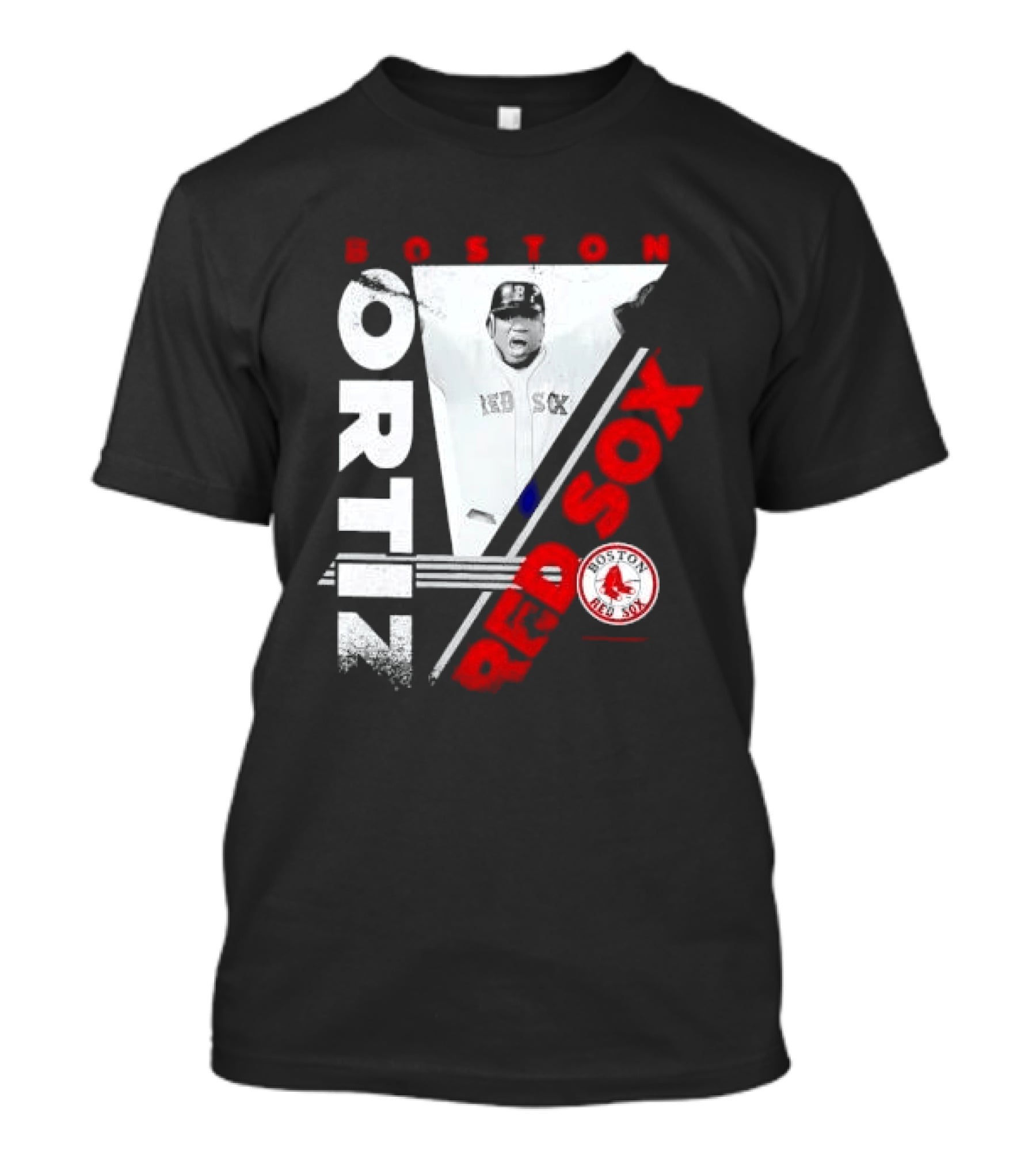 David Ortiz Boston Red Sox Celebrating T-Shirt