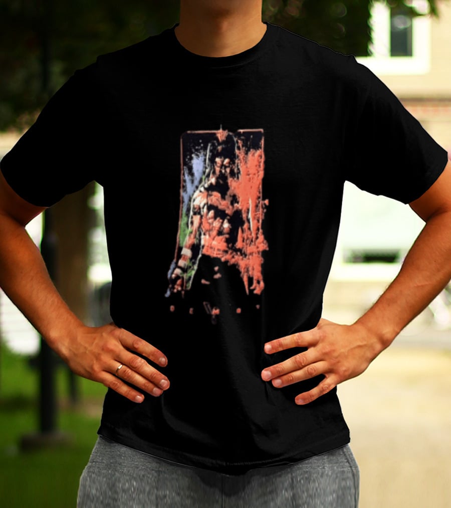 Finn Balor The Demon WWE Paint Splatter T-Shirt