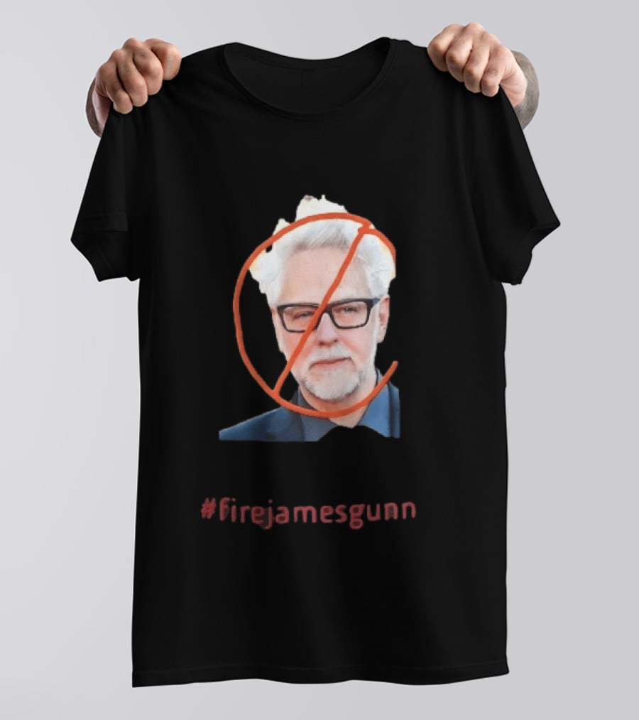 #FireJamesGunn Photo Red No T-Shirt