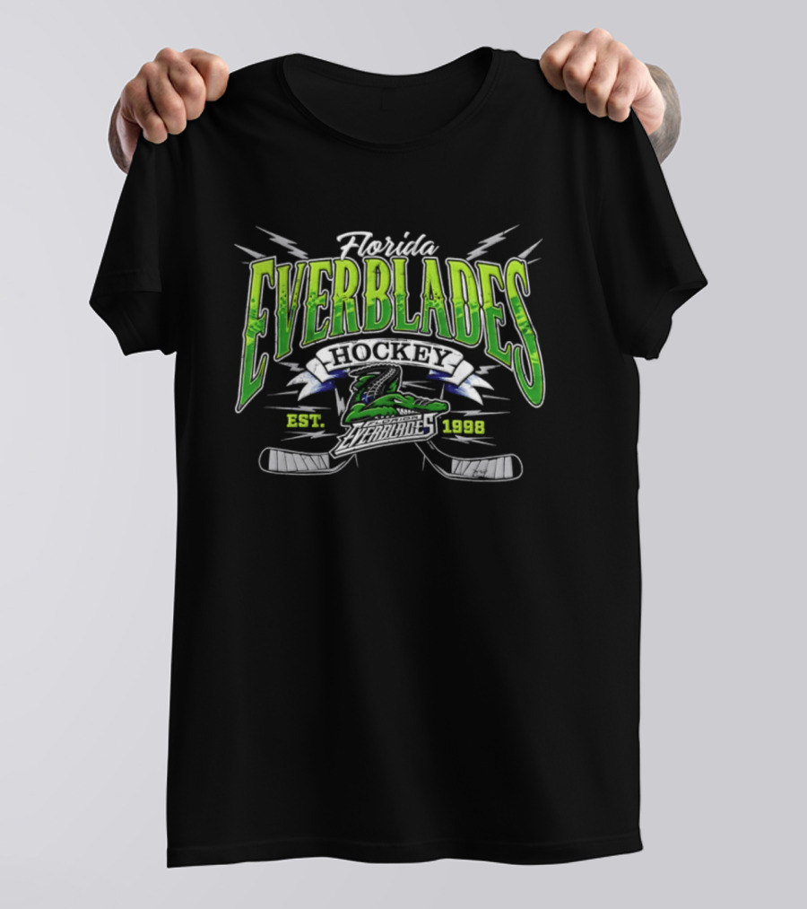 Florida Everblades Hockey 2026 Season Tour Est. 1998 T-Shirt