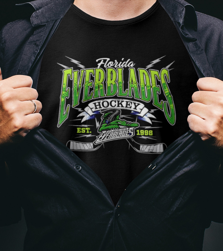 Florida Everblades Hockey 2026 Season Tour Est. 1998 T-Shirt