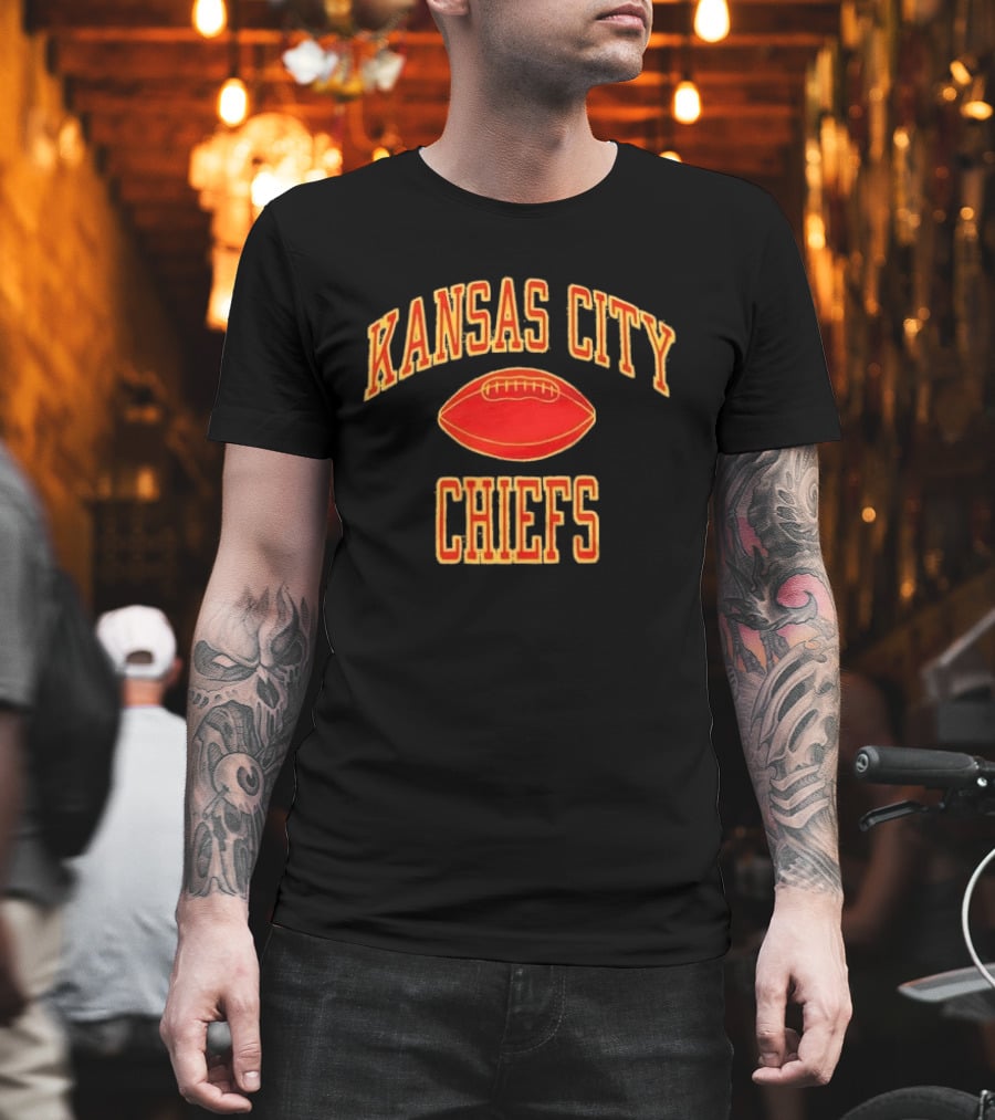 Kansas City Chiefs Gridiron Football Lightweight T-Shirt