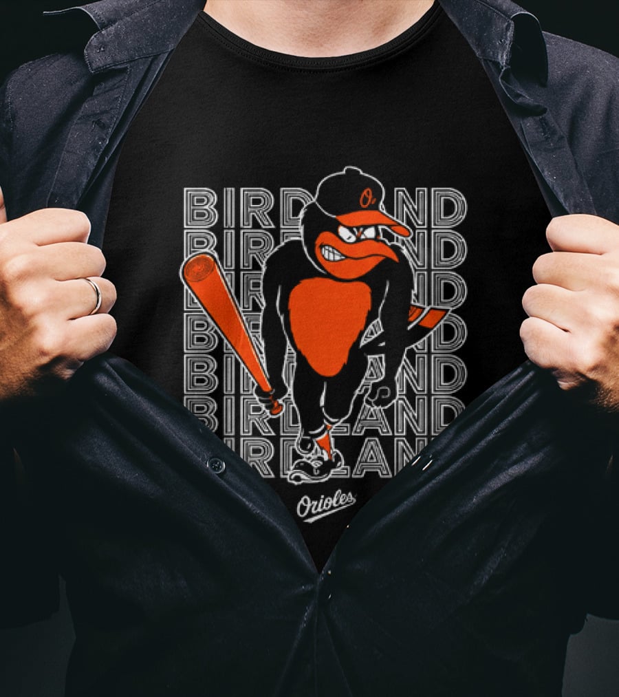 Orioles Birdland Angry Bird 2026 Giveaway T-Shirt