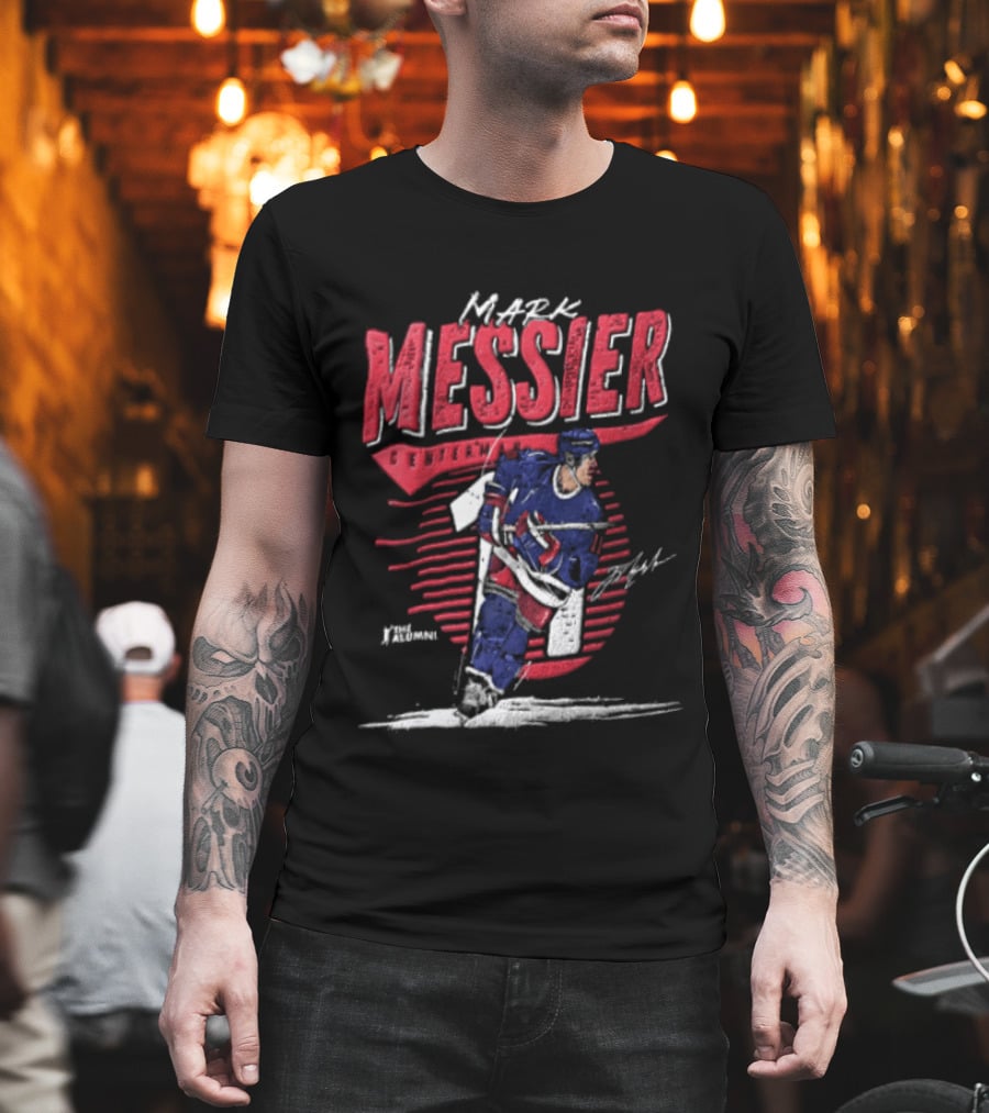 Mark Messier New York Rangers Hockey NHL Player T-Shirt