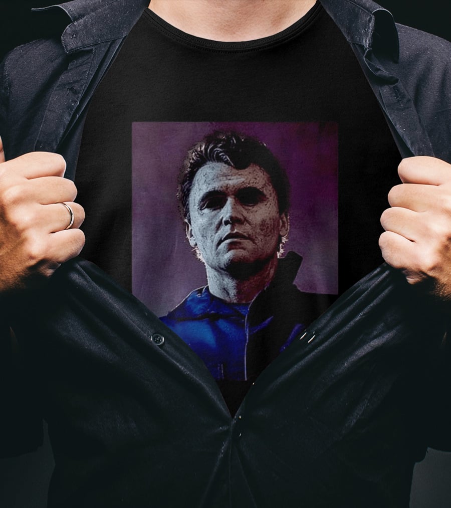 Mikirk Myers Michael Myers X Charlie Kirk T-Shirt