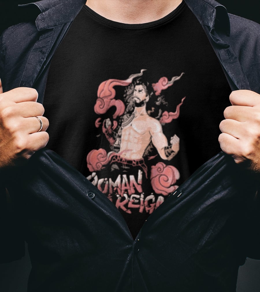 Roman Reigns WWE Anime T-Shirt