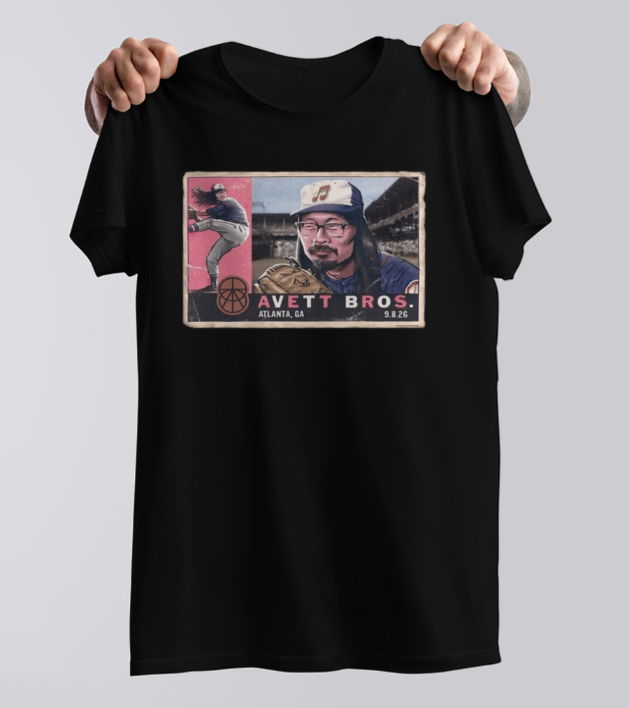 Avett Bros Atlanta GA Baseball 9.8.26 T-Shirt