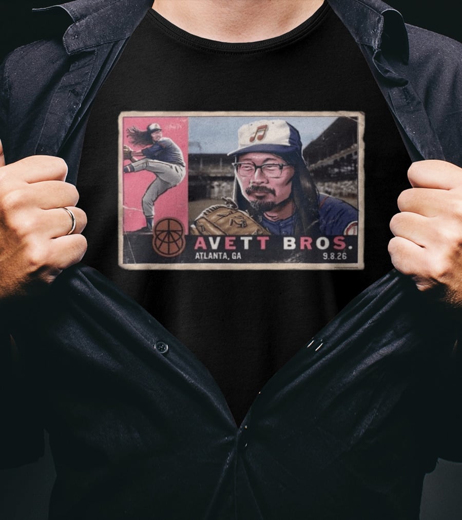 Avett Bros Atlanta GA Baseball 9.8.26 T-Shirt