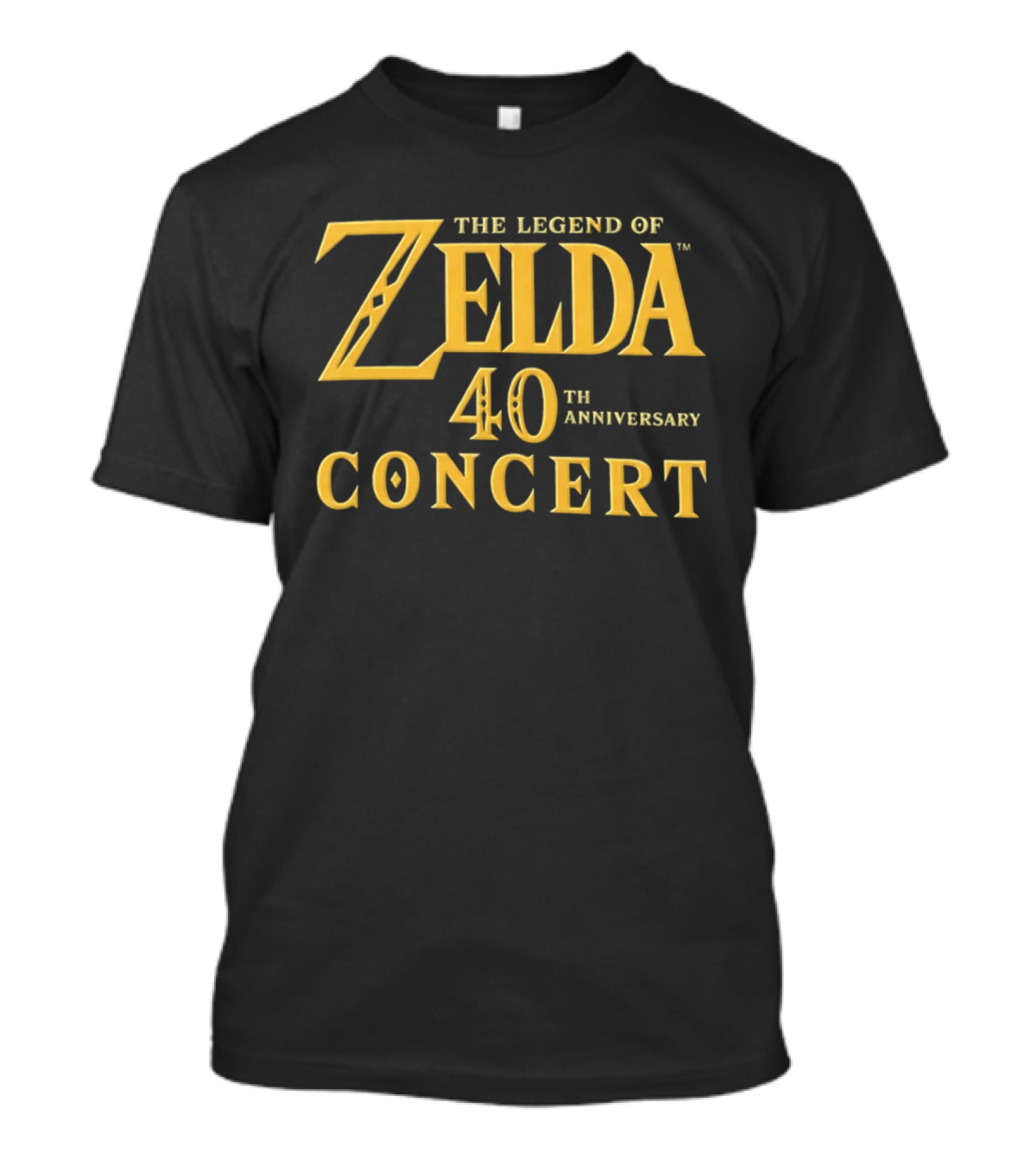 The Legend Of Zelda 40th Anniversary Concert Celebration T-Shirt