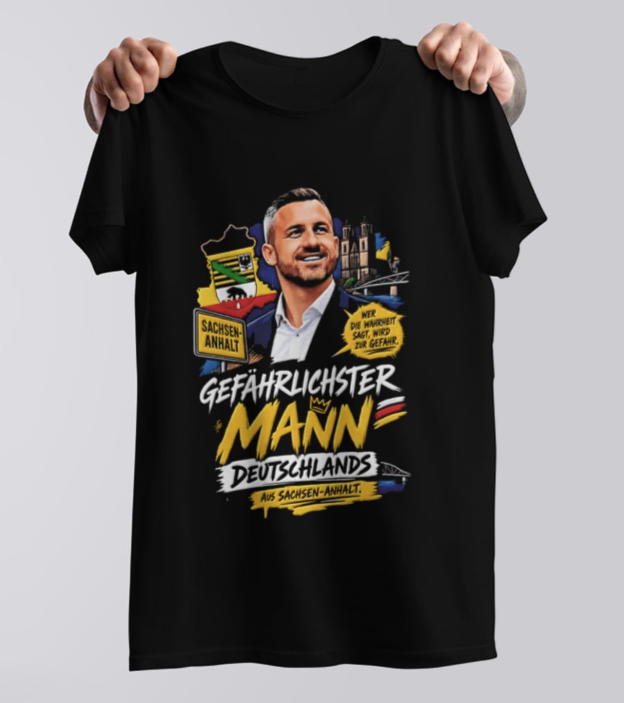 Ulrich Siegmund Gefährlichster Mann Deutschlands Besonderer T-Shirt