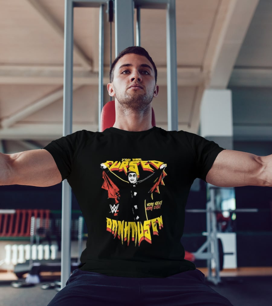Cursed Very Nice Very Evil WWE Danhausen T-Shirt