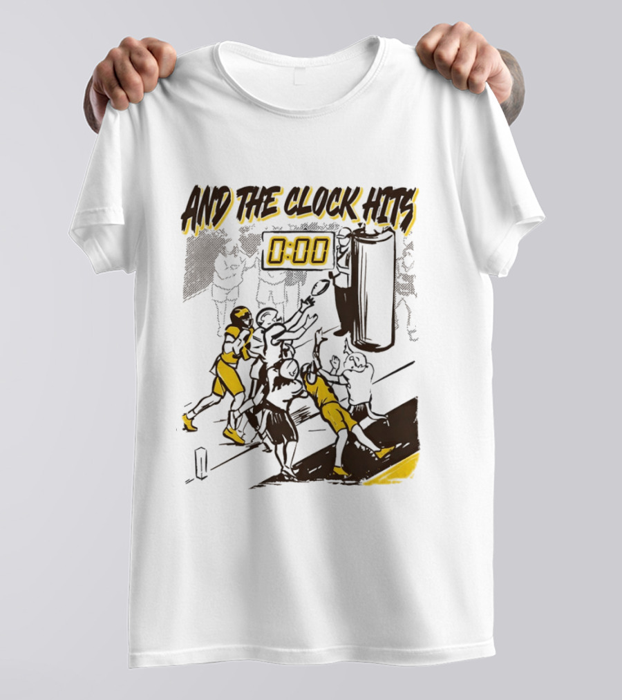 Western Michigan Broncos And The Hits 0 00 WSU Vs Michigan Sports Moment T-Shirt