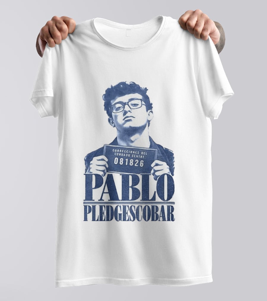 Pablo Pledgescobar Correcciones Del Condado Centre 081826 T-Shirt