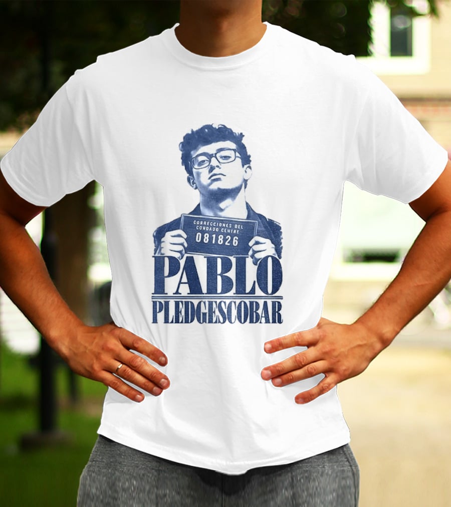 Pablo Pledgescobar Correcciones Del Condado Centre 081826 T-Shirt