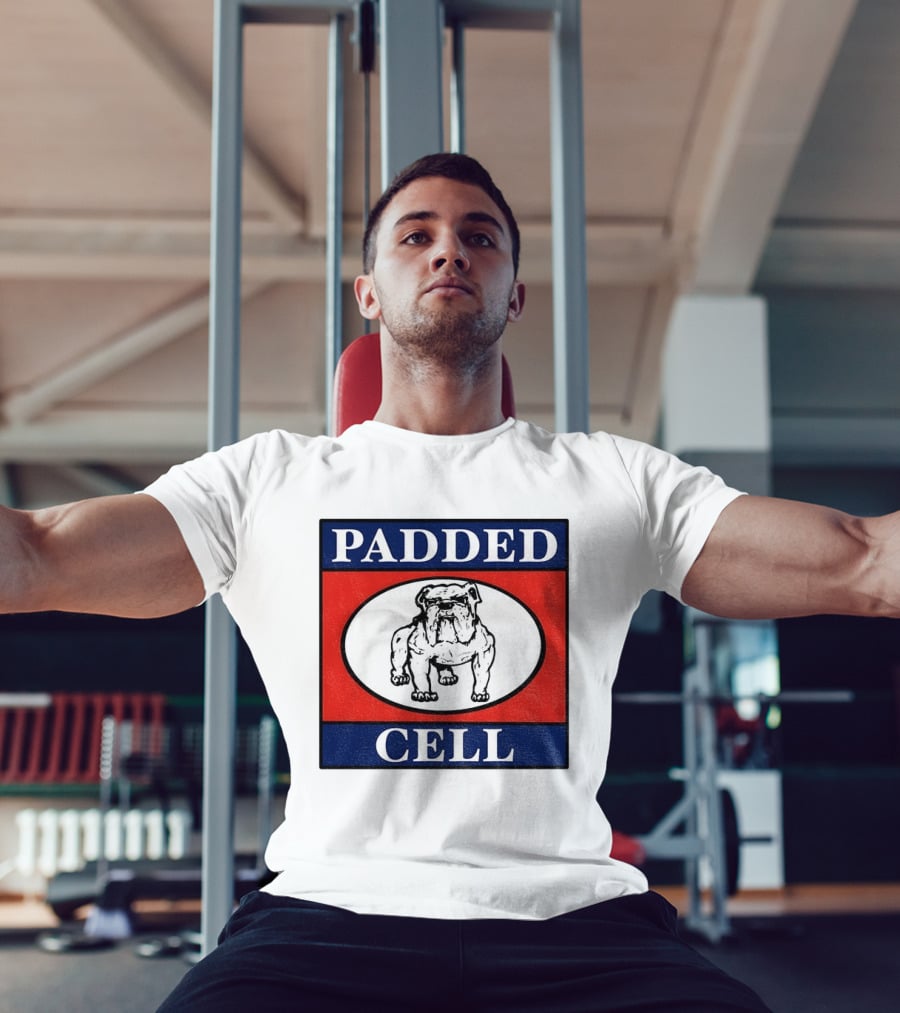 Punk Rock Padded Cell Bulldog Oval T-Shirt