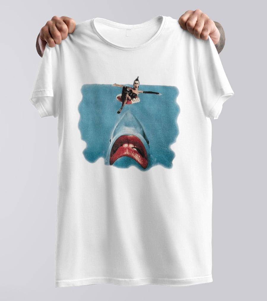Sharky Horror Picture Show Jaws Mashup Movies T-Shirt