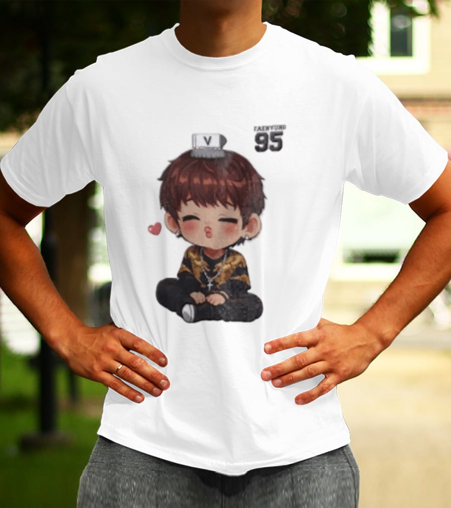 Taehyung V BTS 95 Kawaii Chibi T-Shirt