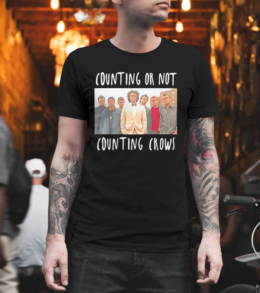 Counting Or Not Counting Crows Band T-Shirt
