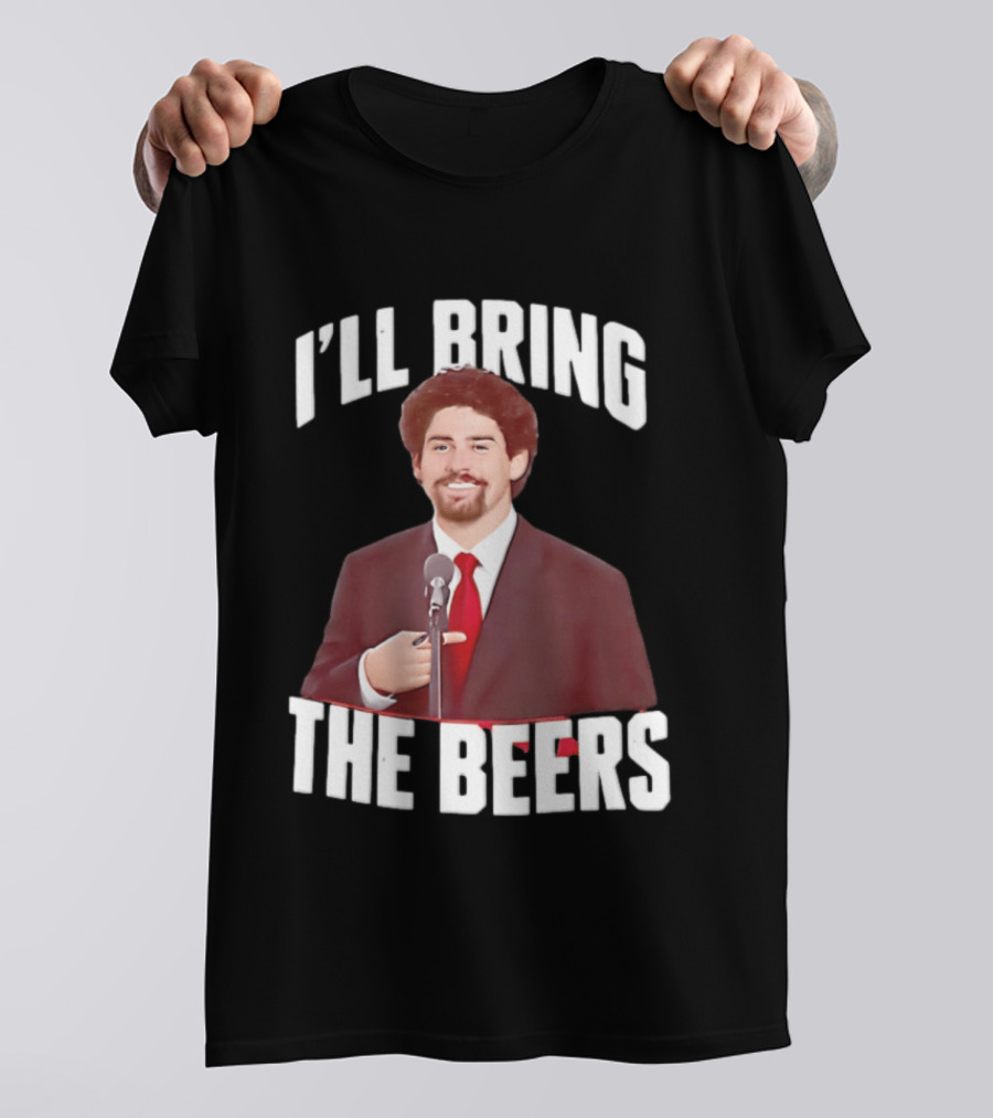 I'LL Bring The Beers Suit Red Tie T-Shirt