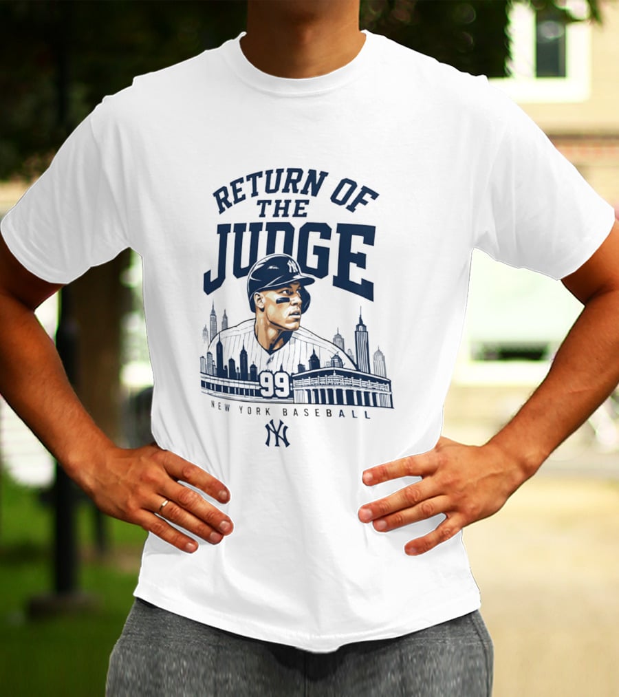 Return Of The Judge New York Baseball 99 Yankees T-Shirt