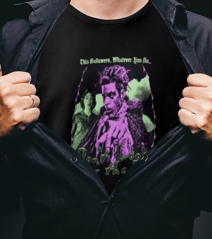 This Halloween Whatever You Do Don't Look Under The Bed Vintage Movie Horror T-Shirt