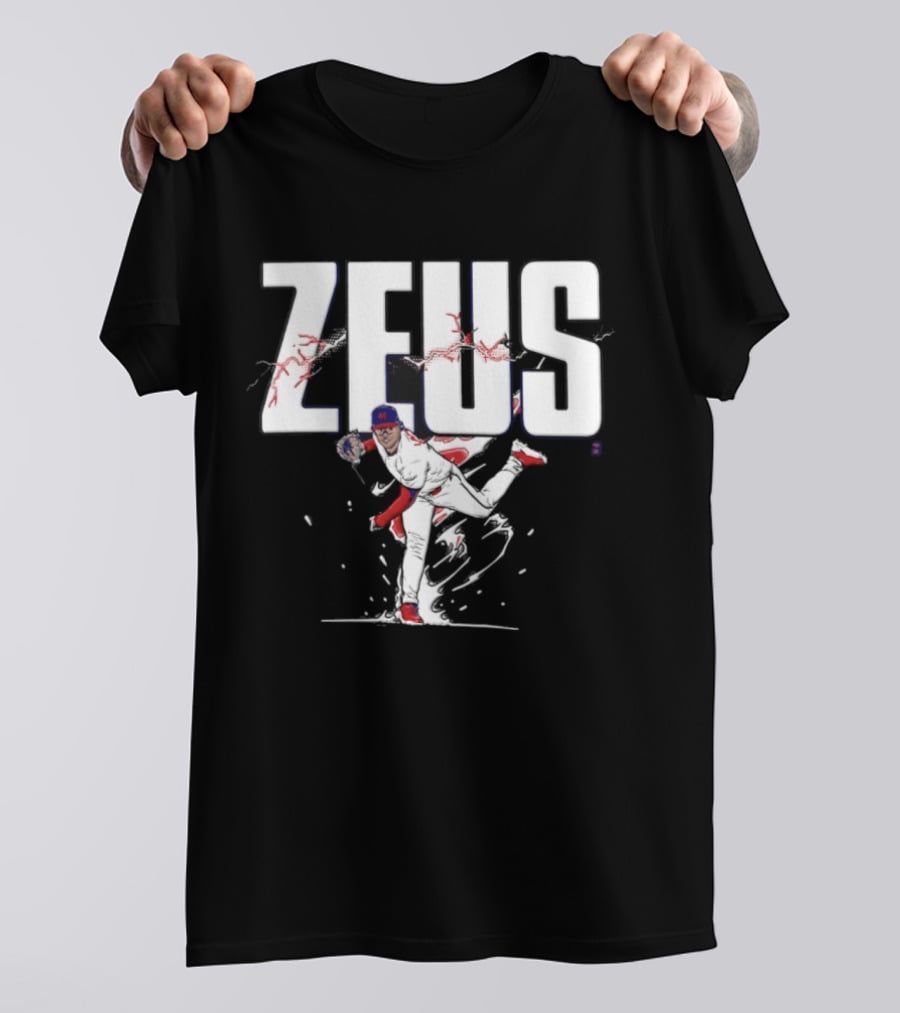 Zeus Jesus Luzardo Phillies Baseball Player Pitching T-Shirt