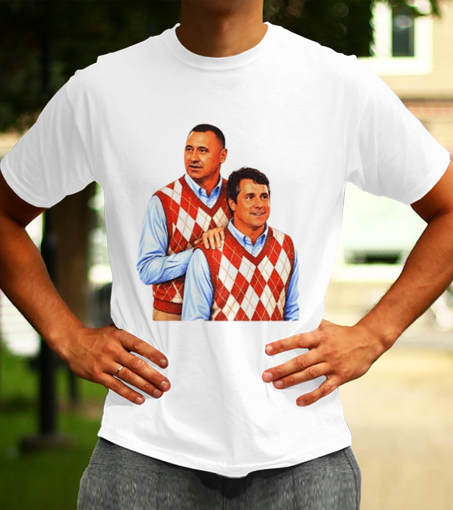 Texas Longhorns Football Coach Step Brothers Argyle Sweater Comedy T-Shirt
