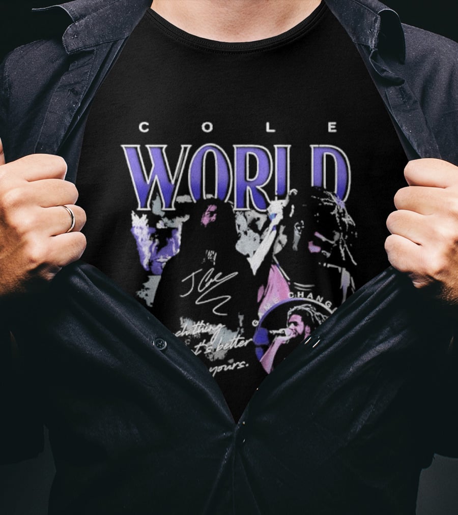 Cole World J. Cole Inspirational Music Game Changer T-Shirt