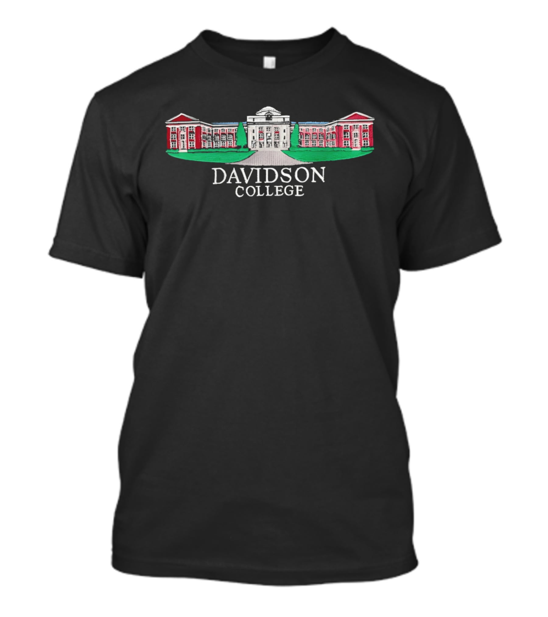 Davidson College Chambers Building Architecture T-Shirt