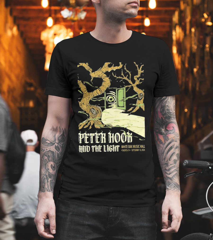 Peter Hook And The Light White Oak Music Hall Houston September 10 2026 Event T-Shirt